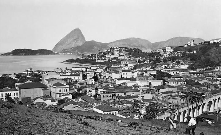 Rio de Janeiro em foto antiga