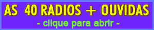 rádios mais ouvidas